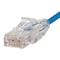 Monoprice Slim Cat6 Utp Network Cable, 1 ft.Blue 13518 - alternate 6